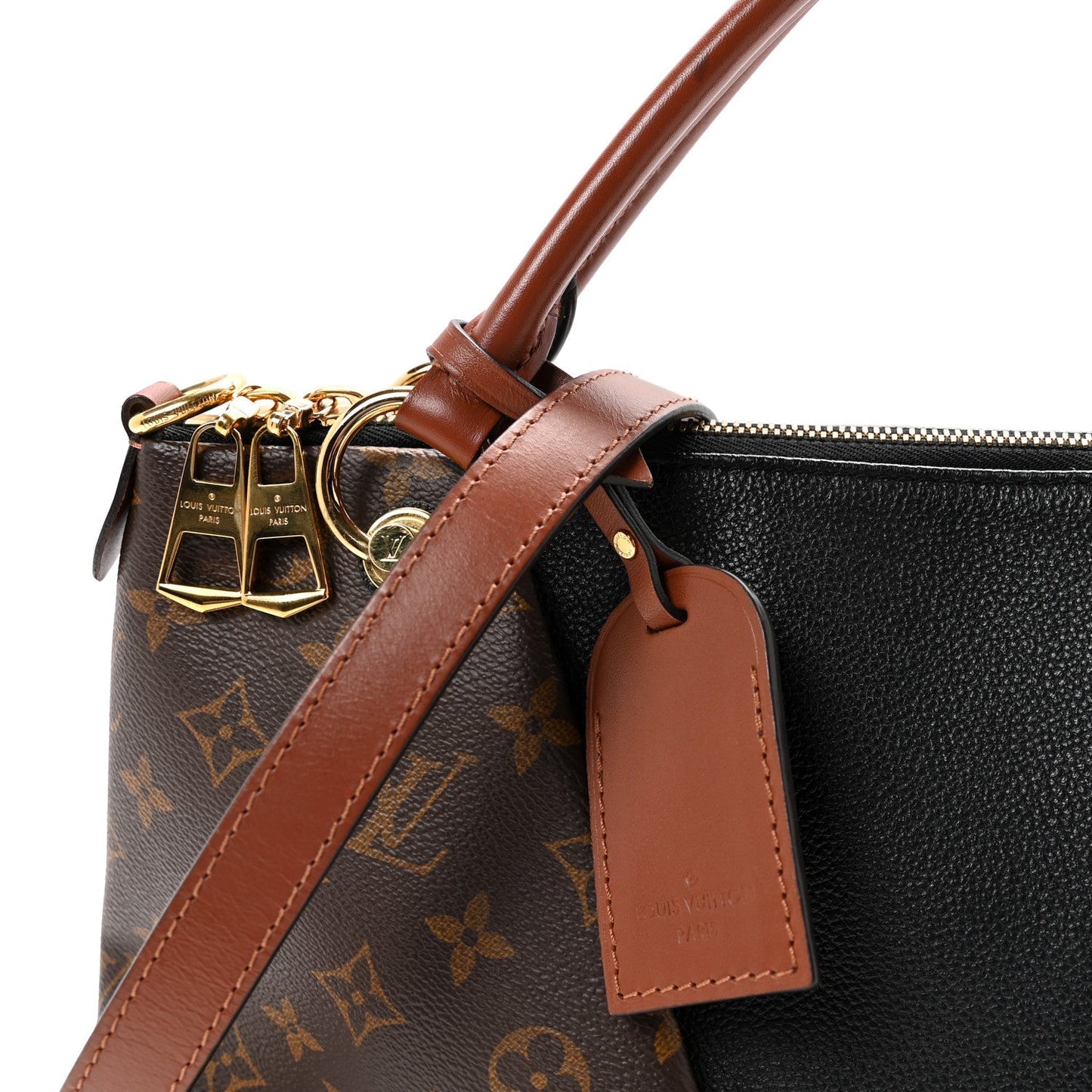 Monogram V Tote MM Black