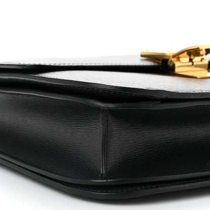 Liege Calfskin Medium Classic Box Flap Bag Anthracite