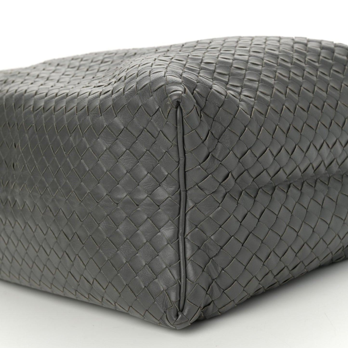 Nappa Intrecciato Sloane Hobo Ferro Gray