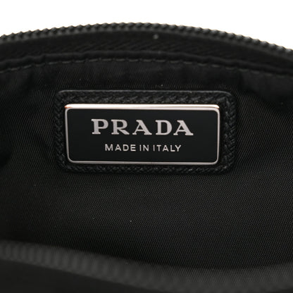 Re-Nylon Saffiano Belt Bag Black