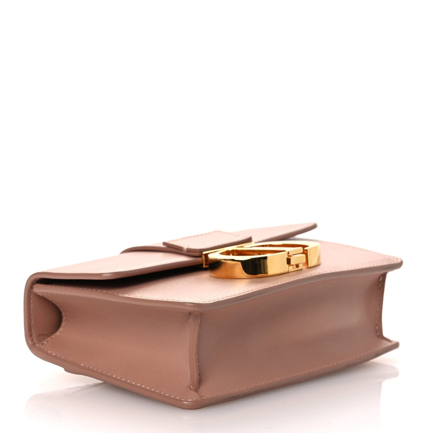Box Calfskin Micro 30 Montaigne Flap Bag Rose Des Vents