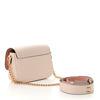 Grained Calfskin Lockme Tender Quartz