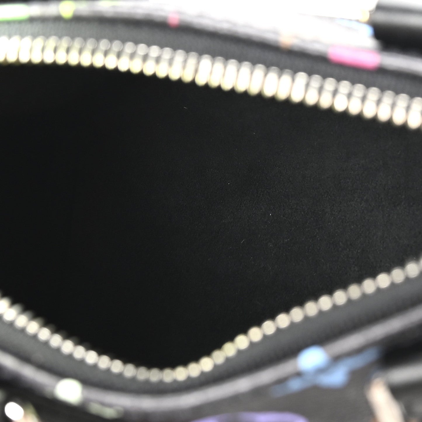 LV X TM Monogram Multicolor Nano Speedy Black