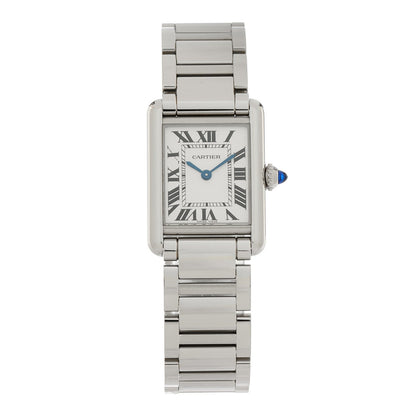 Stainless Steel 22mm Tank Must Quartz Watch