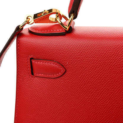Epsom Kelly Sellier 28 Rouge Casaque