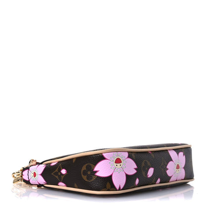 LV X TM Monogram Pochette Accessories Sakura Brown