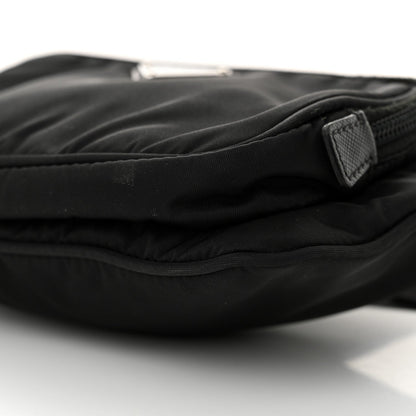 Re-Nylon Saffiano Belt Bag Black