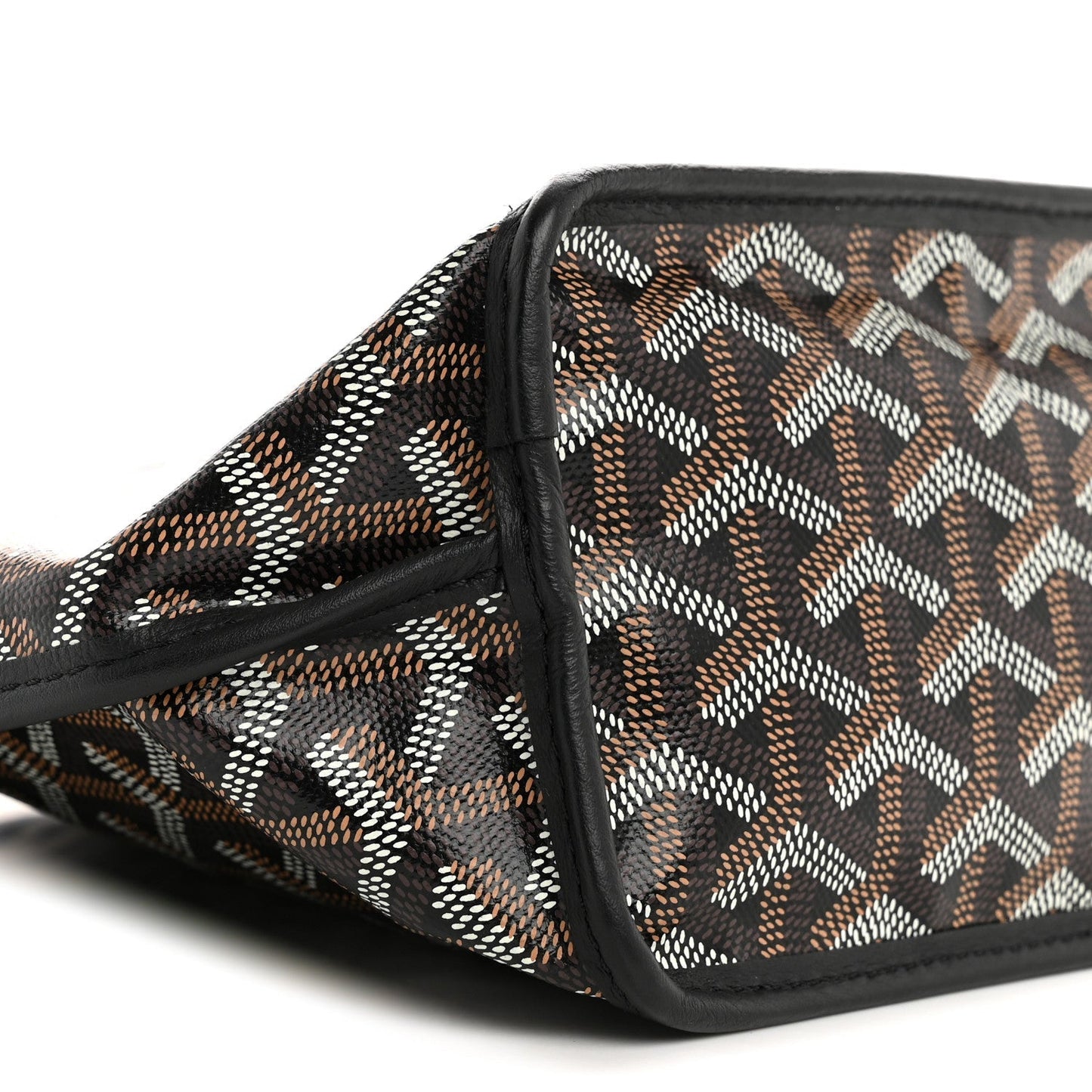 Goyardine Reversible Mini Anjou Black