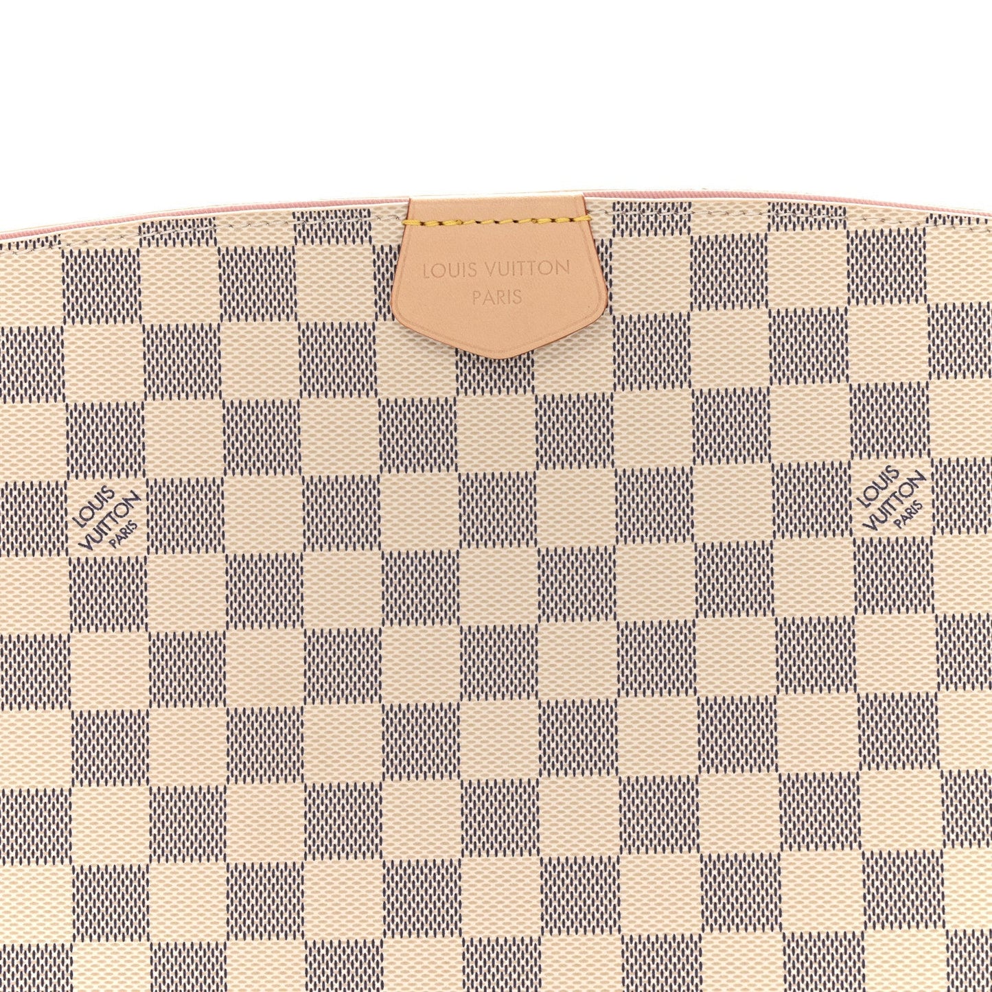 Damier Azur Graceful PM Rose Ballerine