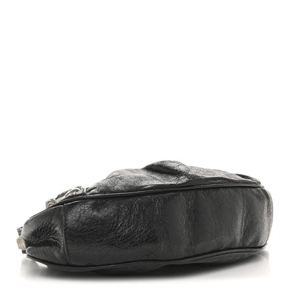 Agneau Arena Le Cagole Shoulder Bag XS Black