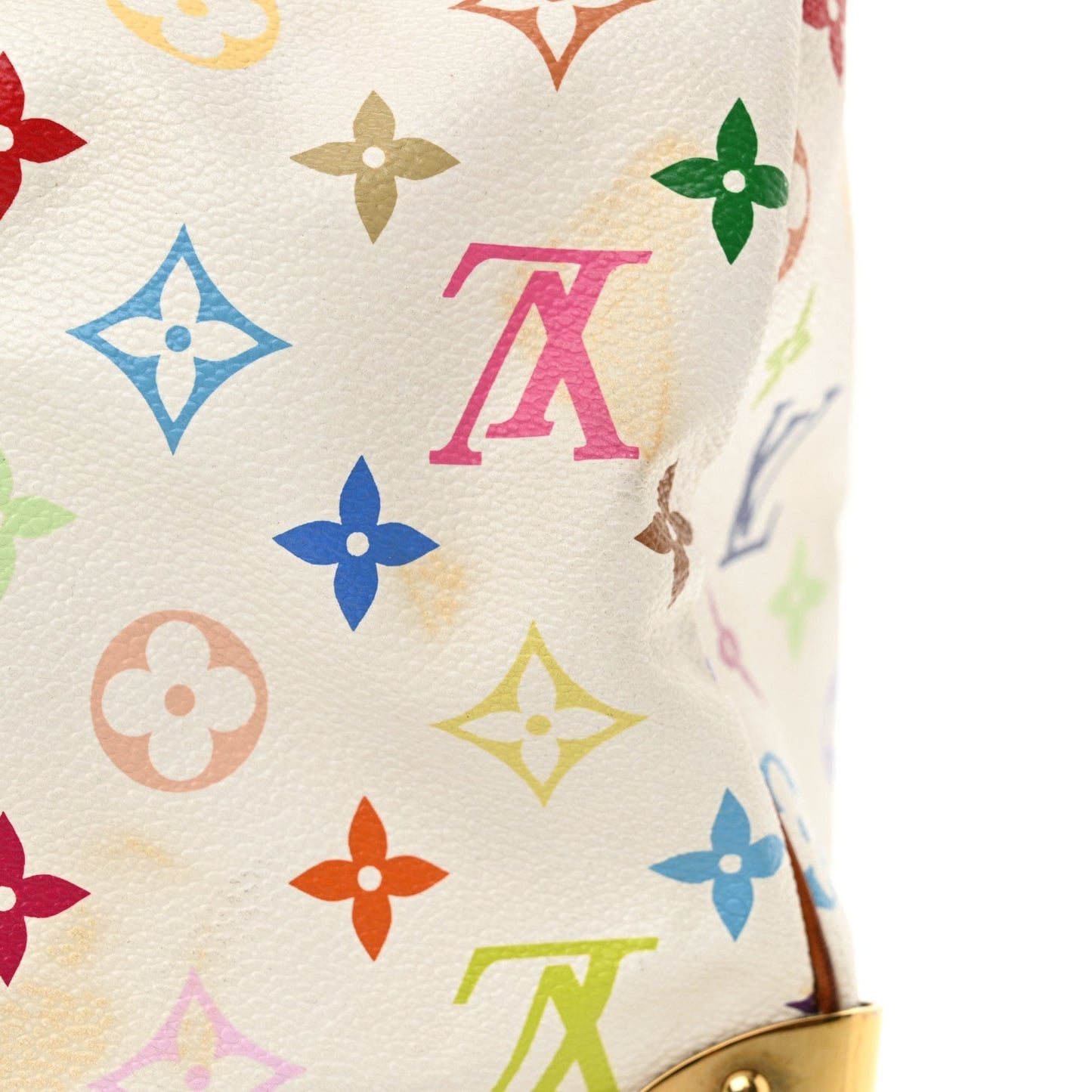 Monogram Multicolor Speedy 30 White