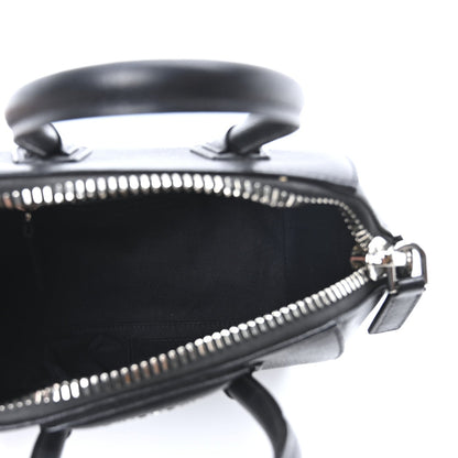 Sugar Goatskin Mini Antigona Black