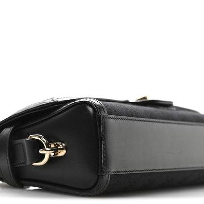 GG Monogram Small Luce Shoulder Bag Black