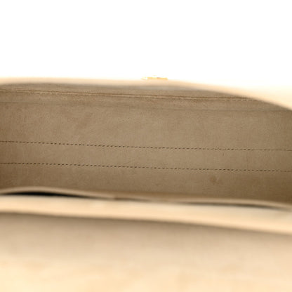 Grained Calfskin Large Bobby Flap Warm Taupe