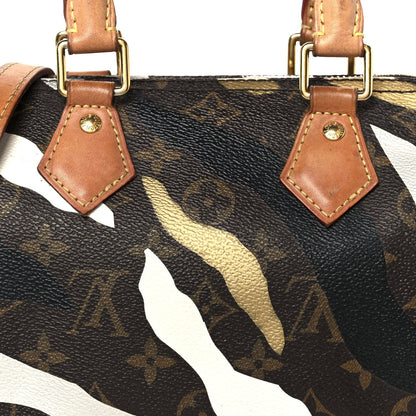 X LOL Monogram Speedy BB Gold Silver