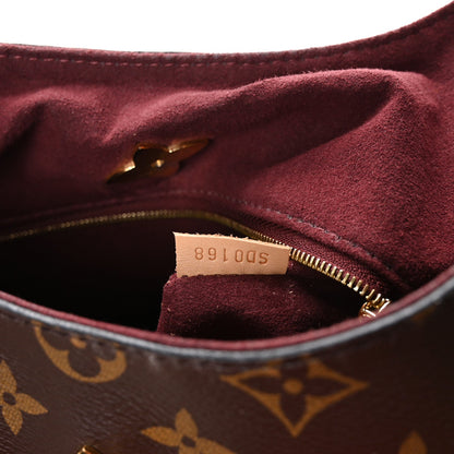Monogram Flower Hobo Bordeaux