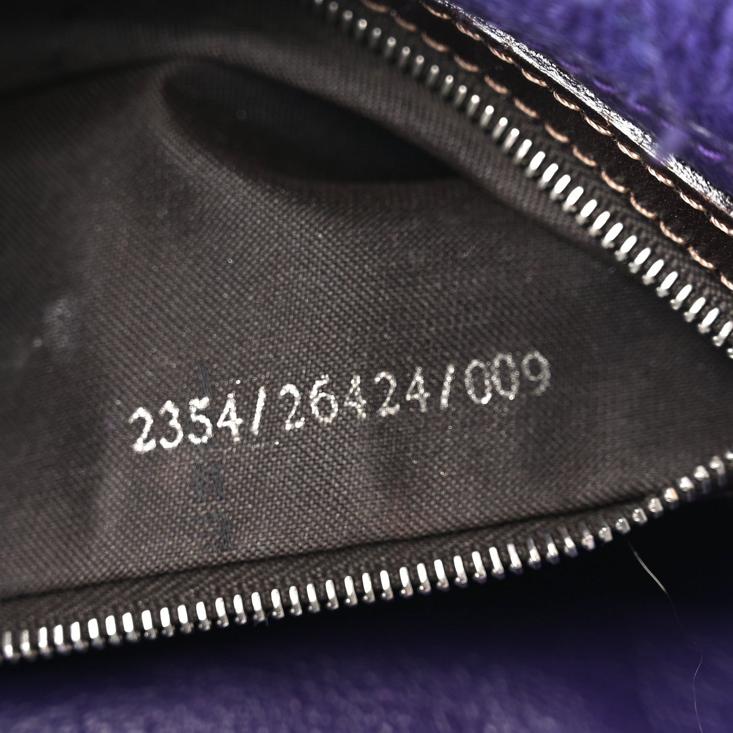 Knit Baguette Purple