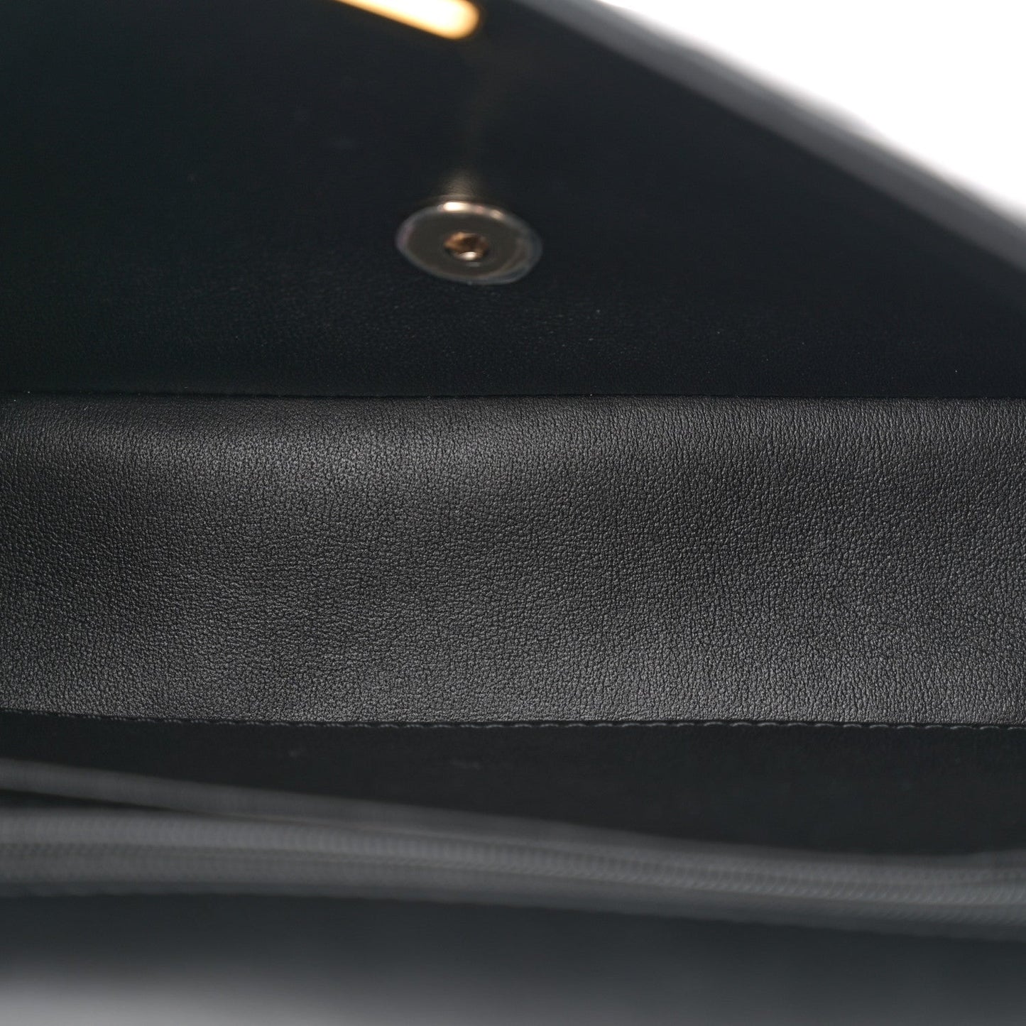 Lambskin Quilted Resin CC Flap Bag Black White