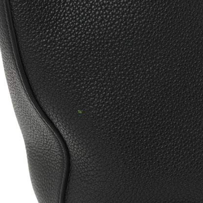 Grained Calfskin Triomphe Medium Cabas Anais Black