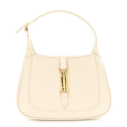 Boarded Dyana Lux Calfskin Mini Jackie 1961 Hobo Mystic White