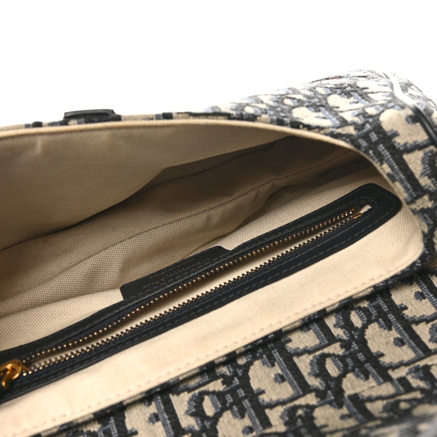 Oblique Saddle Bag Blue
