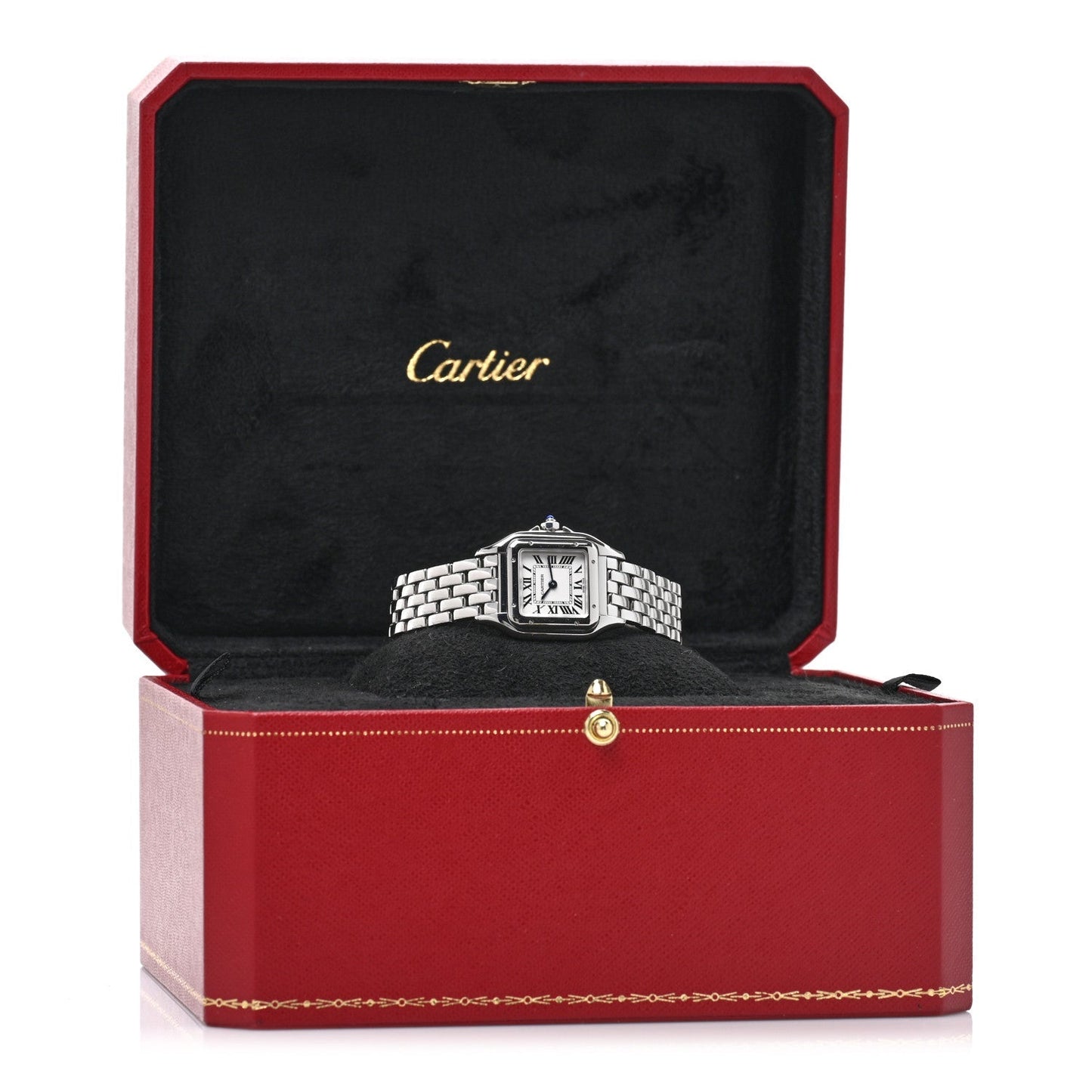 Stainless Steel 22mm Panthere Quartz Watch