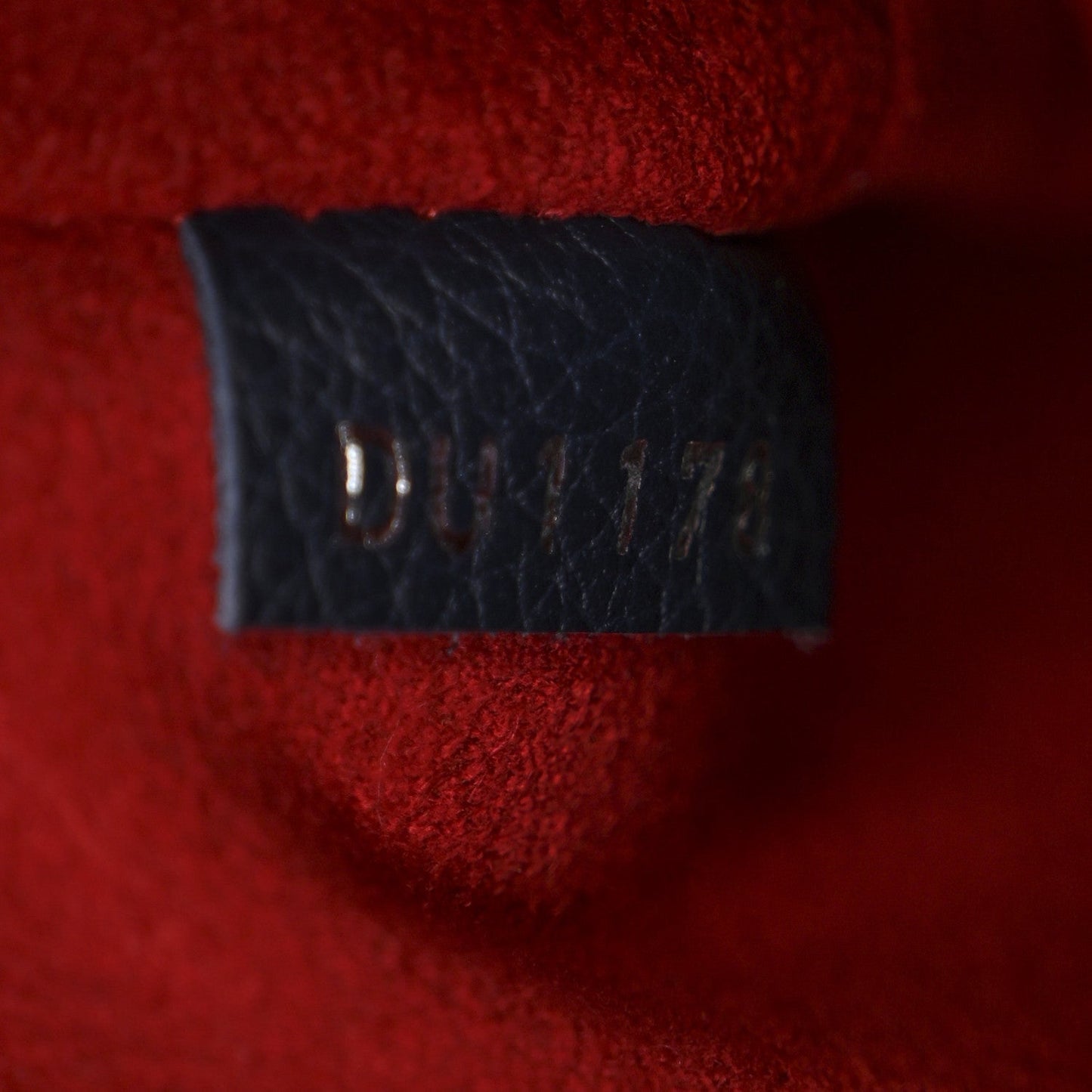 Soft Calfskin Braided Lockme Bucket Marine Rouge