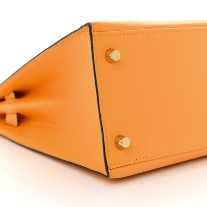 Epsom Horseshoe Kelly Sellier 28 Jaune D'or Etain