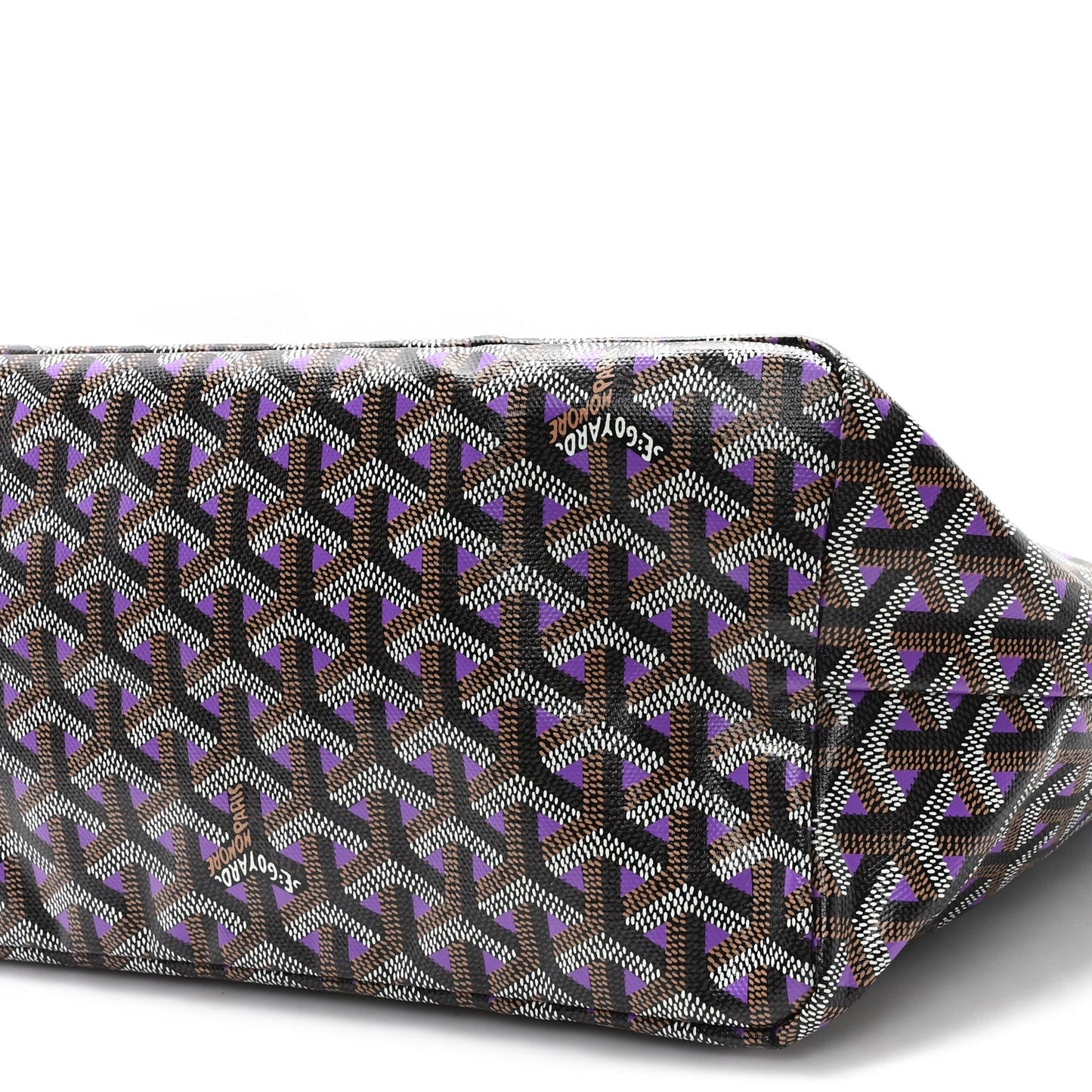 Goyardine Saint Louis Claire Voie PM Black Violet