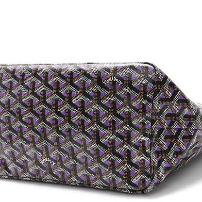 Goyardine Saint Louis Claire Voie PM Black Violet