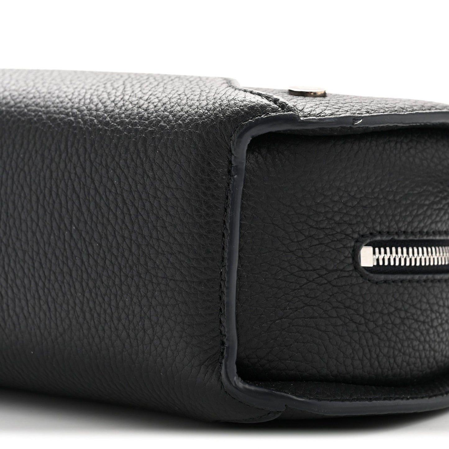Grained Calfskin Sesia Crossbody Black