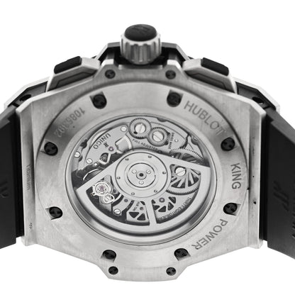 Titanium Rubber 48mm King Power Unico Automatic Watch Silver 701.NX.0170.RX