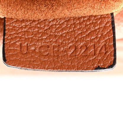Supple Calfskin Small Triomphe Heloise Shoulder Bag Tan