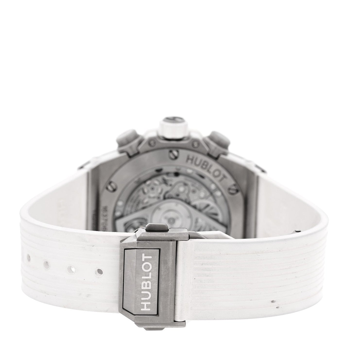 Titanium Rubber 42mm Big Bang Unico Automatic Watch White 441.NE.2010.RW