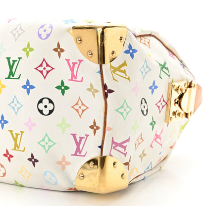 Monogram Multicolor Speedy 30 White