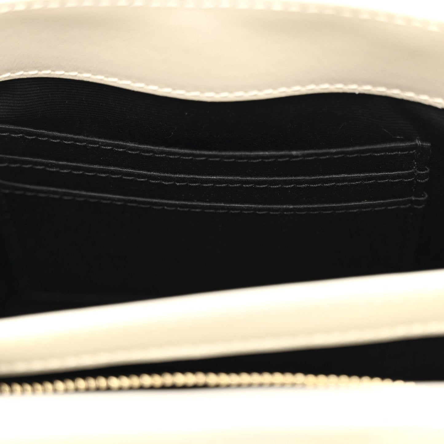 Calfskin Y Quilted Monogram Toy Loulou Crossbody Bag Crema Soft