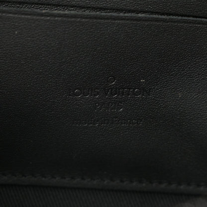 Calfskin Aerogram Alpha Wearable Wallet Black