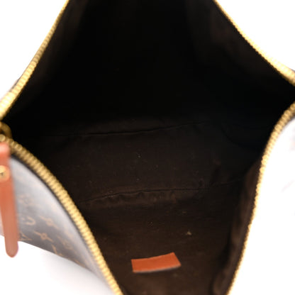 Reverse Monogram Loop Hobo