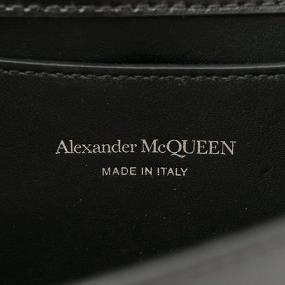 Calfskin Small Slash Bag Black White