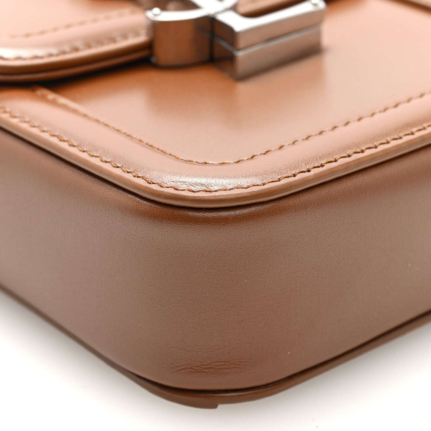 Smooth Calfskin Mini Solferino Satchel Fox