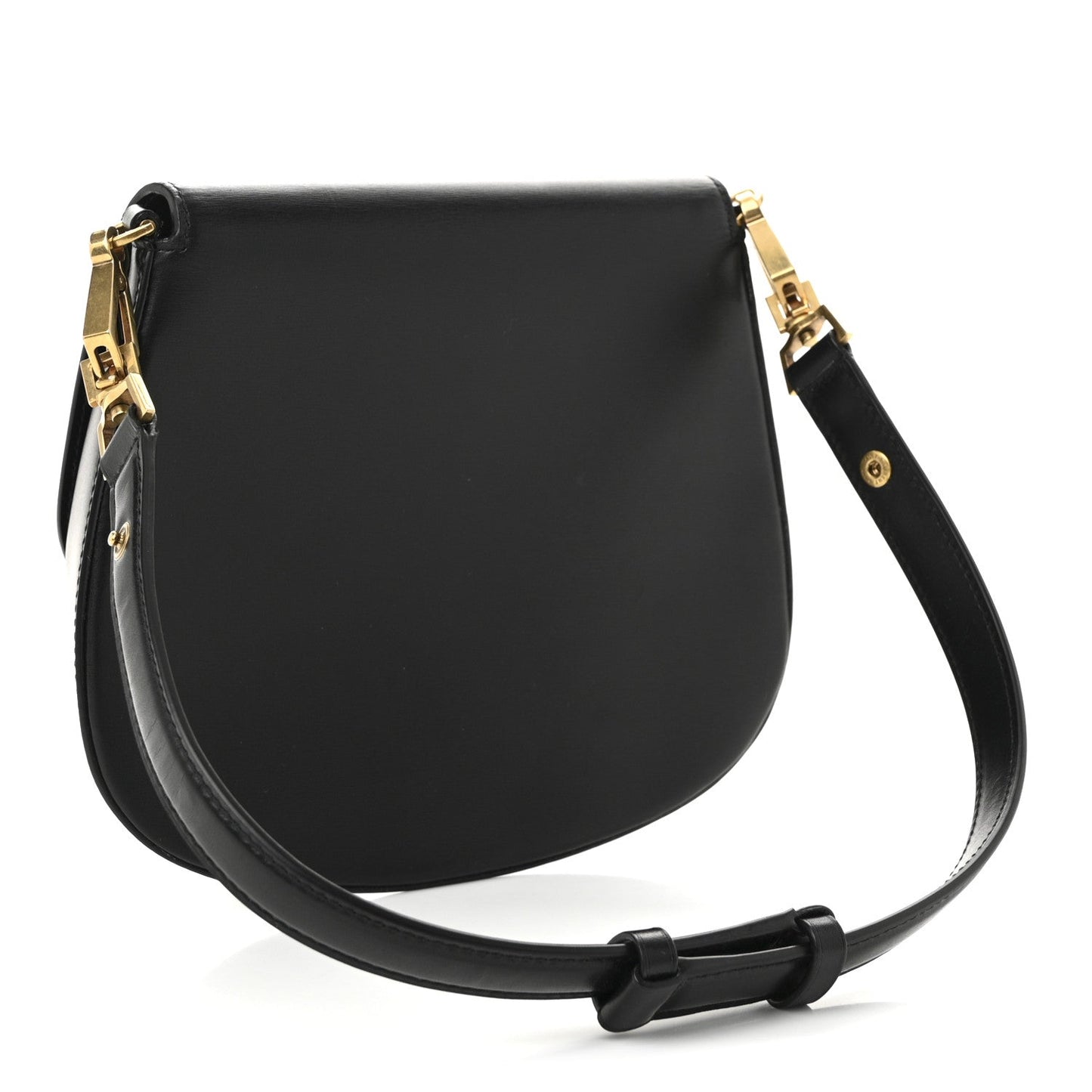 Box Calfskin Voltaire Top Handle Bag Black