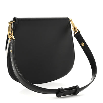 Box Calfskin Voltaire Top Handle Bag Black