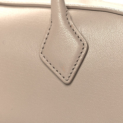 Shiny Goatskin Medium Le Teckel Bag Grege