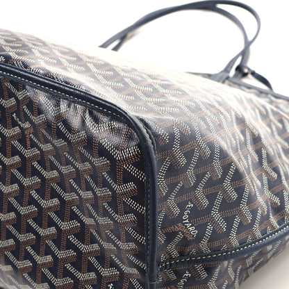 Goyardine Reversible Anjou GM Navy