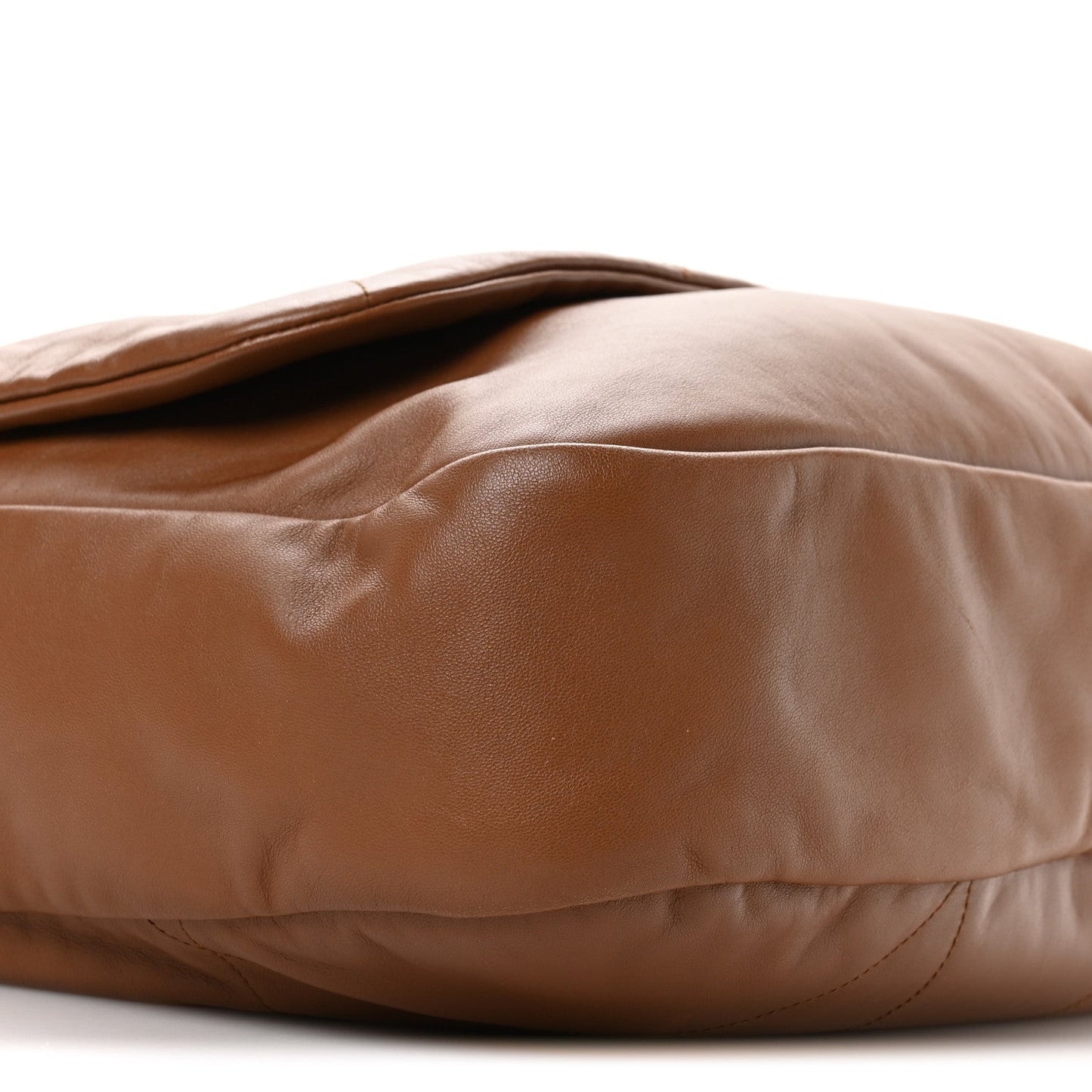 Lambskin Matelasse Monogram Large Jamie 4.3 Light Fox