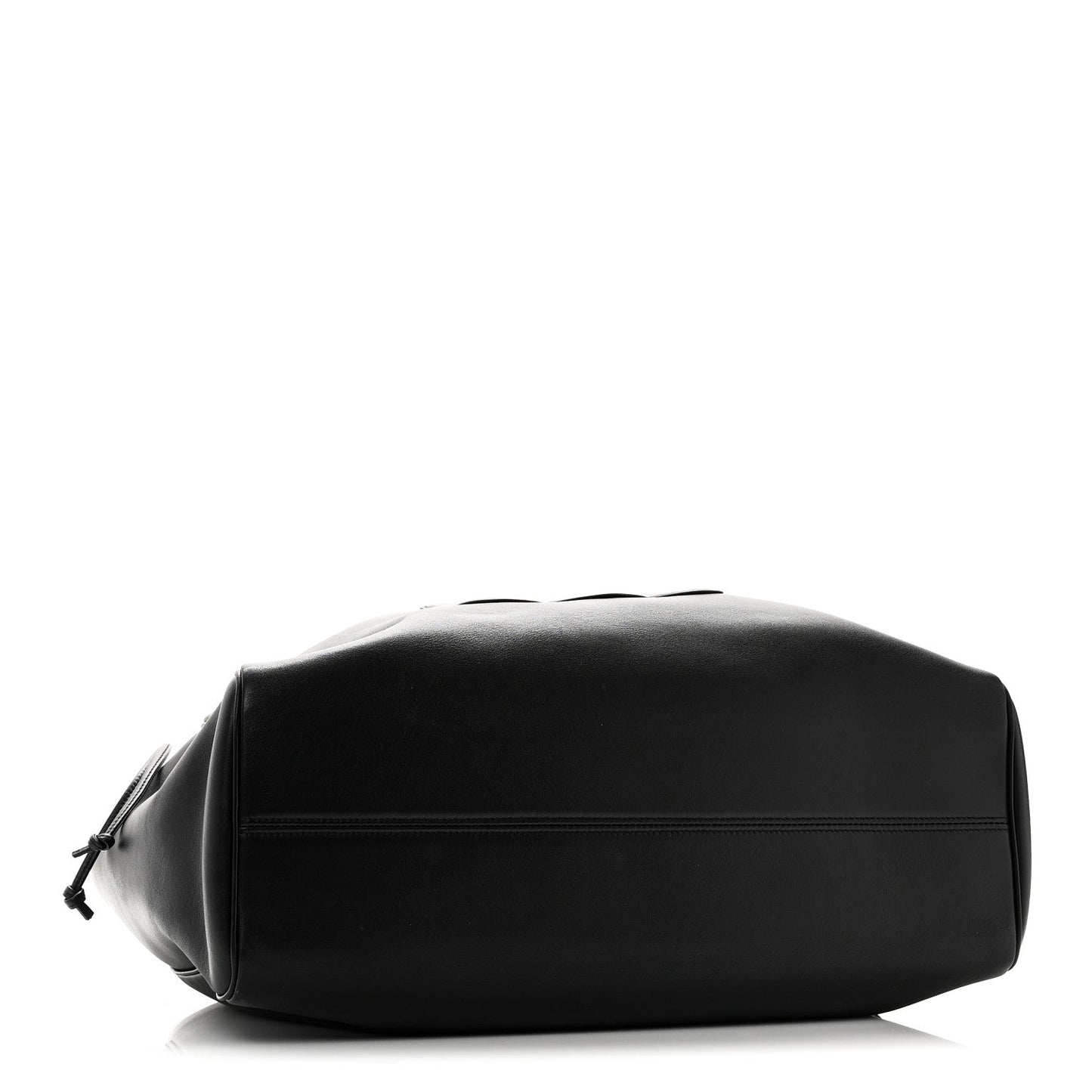 Smooth Calfskin Cuir Triomphe Cabas Drawstring Black