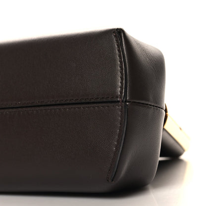 Shiny Nappa Small Fendi First Chocolate