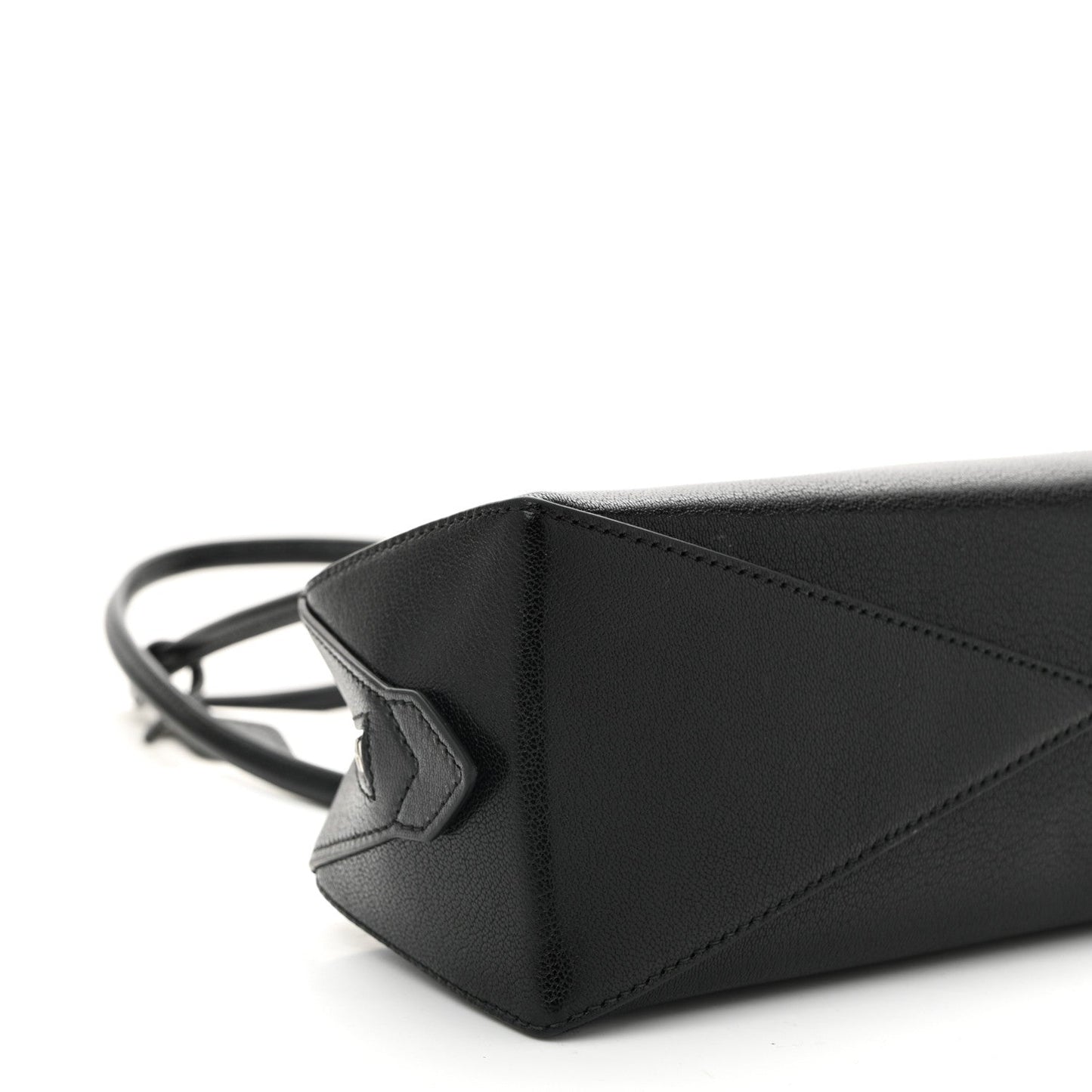 Goatskin Medium Le Teckel Bag Black