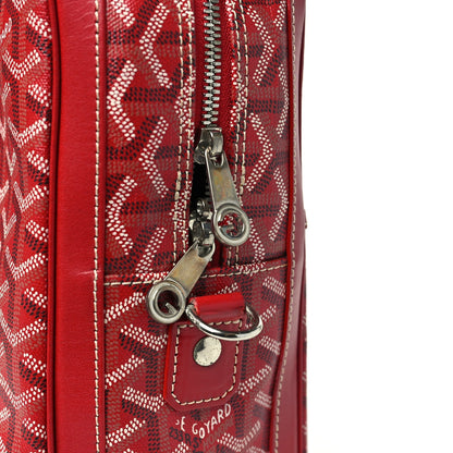 Goyardine Ambassade MM Briefcase Red