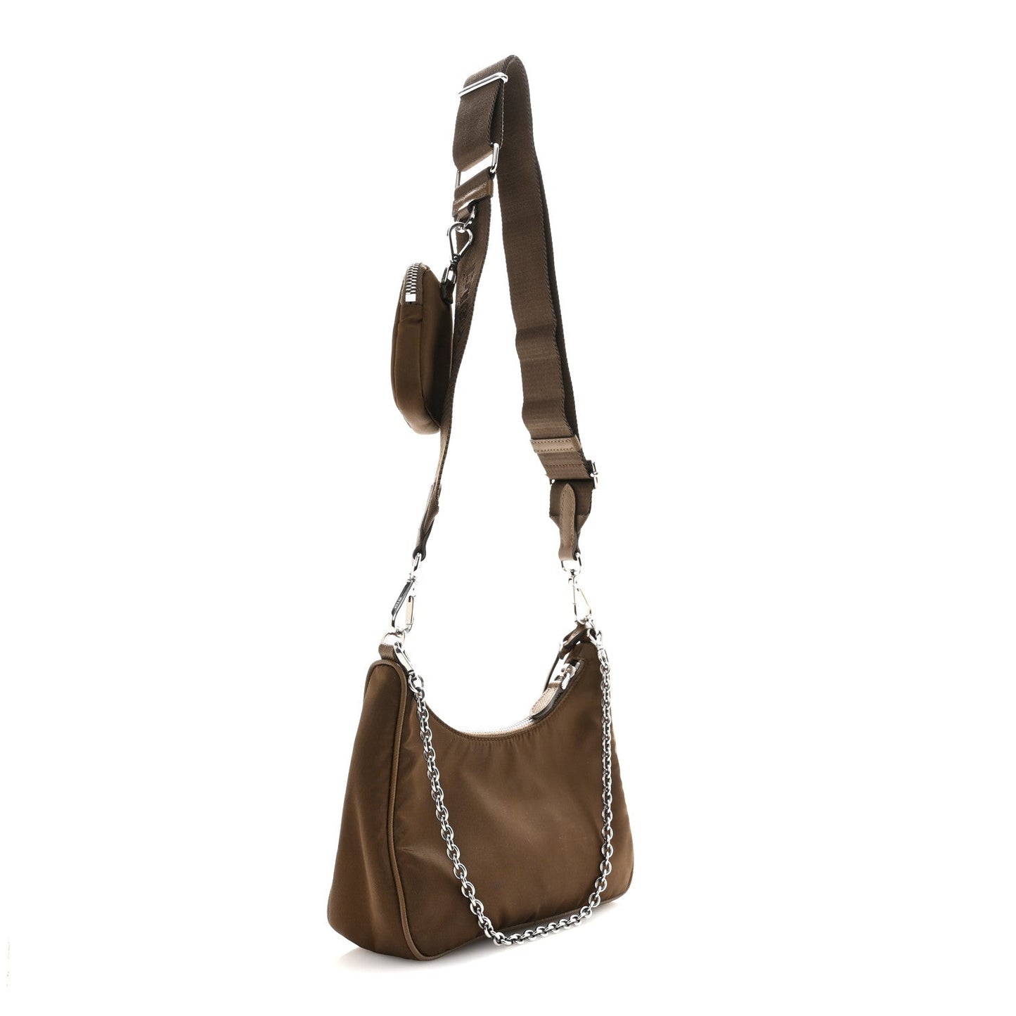 Nylon Re-Edition 2005 Shoulder Bag Cacao